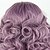 ieftine Peruci Sintetice Dantelă-Lănțișoare frontale din sintetice Stil Ondulat Deep Curly Partea gratuită Față din Dantelă Perucă Scurt Violet Păr Sintetic 14 inch Pentru femei Design Modern Moale Ajustabil Violet