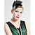 halpa Kultahattu-Vintage Möly 20s 1920-luku Tanssiaismekko Flapper-panta Päähineet Headwear Otsakorut Suuri Gatsby charleston Lempeä nainen Naisten Feather Helmet Halloween Juhla Liiketoiminta / Seremoniat / Häät