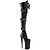 preiswerte Damenstiefel-Damen Cosplay-Stiefel Stiefel Sexy Stiefel Stiletto-Fersenstiefel Stripper Stiefel Hohe Stiefel mit Schritt Oberschenkelhohe Stiefel Schnalle Plattform Stöckelabsatz Geschlossene Spitze Sexy Party