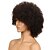 cheap Human Hair Wigs-Remy Human Hair Full Lace Lace Front Wig Asymmetrical Rihanna style Brazilian Hair Afro Curly Black Wig 130% 150% Density Fashionable Design Women Natural Best Quality Hot Sale Women&#039;s Short Human