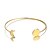 cheap Bracelets-4pcs Women&#039;s Chain Bracelet Bracelet Classic Ladies Artistic Unique Design Fashion Alloy Bracelet Jewelry Gold For Daily Street