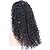 cheap Human Hair Wigs-Remy Human Hair 360 Frontal Wig Deep Parting style Brazilian Hair Loose Curl Natural Wig 150% 180% Density with Baby Hair Thick Updo with Clip Women&#039;s Long Human Hair Lace Wig WoWEbony