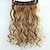cheap Clip in Extensions-Synthetic Extentions Natural Wave Synthetic Hair High Quality Heat Resistant Fiber 22 inch Hair Extension Clip In / On Blonde 1 Piece Synthetic Extention Women&#039;s Daily Wear