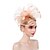 cheap Fascinators-Tulle / Feathers Kentucky Derby Hat / Fascinators / Headdress with Feather 1 PC Party / Evening / Business / Ceremony / Wedding / Ladies Day Headpiece