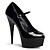 cheap Women&#039;s Heels-Women&#039;s Heels Stiletto Heel / Platform Buckle Patent Leather Light Up Shoes / Club Shoes Spring / Summer / Fall Black / Black / White / Wedding / Party &amp; Evening / Dress / Party &amp; Evening