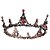 cheap Costumes Jewelry-Tiaras Forehead Crown Crown Masquerade Vintage Gothic Lolita Beaded Baroque Chrome Artificial Gemstones For Black Swan Cosplay Women&#039;s Girls&#039; Costume Jewelry Fashion Jewelry / Crystal / Crystal