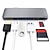 cheap USB Hubs &amp; Switches-Alloy Silver / Gray USB Hub 0 cm