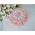 baratos Suporte para Presentes-Round Silk Like Satin / Art Paper Favor Holder with Scattered Bead Floral Motif Style / Sashes / Ribbons Favor Boxes / Gift Boxes - 10pcs