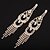 cheap Earrings-Women&#039;s AAA Cubic Zirconia Drop Earrings Classic Tassel Rhinestone Earrings Jewelry Gold / Silver For Wedding Party 1 Pair