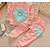 preiswerte Kleidersets für Babys (Mädchen)-Baby Mädchen Grundlegend Alltag Solide Langarm Standard Standard Baumwolle Kleidungs Set Rosa