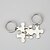 cheap Keychains-Classic Theme / Creative / Wedding Keychain Favors Stainless Keychains - 2 pcs All Seasons