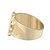 رخيصةأون خواتم-خاتم 3D ذهبي مطلية بالذهب عيار 18 حجر الراين سبيكة سيدات تصميم فريد موضة 1PC 9 10 / نسائي