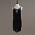 cheap Latin Dancewear-Latin Dance Dresses Women&#039;s Training / Performance Spandex / Tulle Tassel / Crystals / Rhinestones Sleeveless High Dress