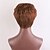 cheap Human Hair Capless Wigs-Human Hair Blend Wig Short Natural Wave Pixie Cut Short Hairstyles 2020 With Bangs Berry Natural Wave Short Side Part African American Wig Machine Made Women&#039;s 1# Strawberry Blonde / Bleach Blonde