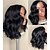 cheap Human Hair Wigs-Remy Human Hair Full Lace Lace Front Wig Bob style Brazilian Hair Body Wave Natural Wave Natural Black Wig 130% Density with Baby Hair Soft Women Easy dressing Best Quality Women&#039;s Short Human Hair