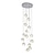 ieftine Design Cluster-Candelabru 40 cm glob metalic pandantiv led galvanizat artistic modern 90-240v