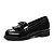 billiga Lätta damskor-Women&#039;s Loafers &amp; Slip-Ons Plus Size Chunky Heel Daily PU White Black Burgundy