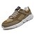 cheap Men&#039;s Athletic Shoes-Men&#039;s Comfort Shoes PU Winter Sporty Athletic Shoes Running Shoes Non-slipping Khaki / Gray