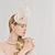 voordelige Hoeden &amp; Hoofdstukken-fascinators kentucky derbyhoed 100% linnen hoofdbanden met pure kleur 1pc bruiloft / feest / avond / melbourne cup hoofddeksel