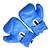 baratos Luvas de Boxe-Luvas para Treino de Box Luvas de MMA Luvas de Box Para Boxe Mixed Martial Arts (MMA) Dedo Total Respirável Vestível Treinamento PU Crianças Vermelho Azul / branco Azul / Inverno