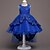billige Film- og TV-kostymer-Princess Vintage Dress Party Costume Girls&#039; Costume White / Red / Blue Vintage Cosplay Sleeveless