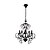 abordables Diseño de vela-Araña de cristal de 43 cm de 5 luces con acabados pintados estilo vela de metal tradicional / clásico 110-120v / 220-240v
