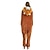 baratos Fantasia de Animal-Fantasia de Carnaval 2026 Pijama kigurumi Fantasia fantasia Vestuário de Noite Animal Coelho Coelhinho Quente fantasia engraçada Confortável Adolescente Adulto Unisexo Homens e Mulheres Natal Dia Das
