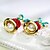 preiswerte Ohrringe-Damen Ohrstecker 3D Trompetenärmel damas Stilvoll Klassisch Künstliche Perle Strass Ohrringe Schmuck Gold Für Weihnachten Alltag 1 Paar