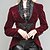 cheap Historical &amp; Vintage Costumes-Plague Doctor Steampunk Costume Women&#039;s Coat Black / Red black Vintage Cosplay Polyster Long Sleeve