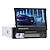 billige Multimedieafspillere til biler-9601G 7 inch 1 Din Andre OS Indbygget DVD afspiller Bil MP5-afspiller Touch-skærm GPS Indbygget bluetooth til Universel / SD / USB-support / Fjernbetjening / TF-kort