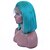 cheap Human Hair Wigs-Remy Human Hair Lace Front Wig Bob Short Bob Wendy style Brazilian Hair Straight Blue Wig 130% Density with Baby Hair Women Natural Hairline Coloring Bleached Knots Women&#039;s Short Human Hair Lace Wig