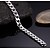 Χαμηλού Κόστους Βραχιόλια &amp; Bangles-Ανδρικά Βραχιόλι Πάχος αλυσίδας Συνδετήρας Απλός Μοντέρνα Ανοξείδωτος Βραχιόλι Κοσμήματα Ασημί Για Δώρο Καθημερινά