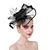 baratos Pălării &amp; Fascinatoare-Tulle / Feathers Kentucky Derby Hat / Fascinators / Headdress with Feather 1 PC Party / Evening / Business / Ceremony / Wedding / Ladies Day Headpiece