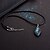halpa Muotikaulakorut-Women&#039;s Moonstone Pendant Necklace Classic Magic Ladies Natural Stone Dark Blue 46 cm Necklace Jewelry 1pc For Party Gift