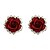 cheap Earrings-Women&#039;s Stud Earrings Retro Earrings Jewelry Black / Wine / Purple For Daily Date 1 set