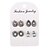 cheap Earrings-Women&#039;s Stud Earrings Classic Simple Classic Earrings Jewelry Silver For Daily 4 Pairs