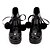 Χαμηλού Κόστους Lolita Υποδήματα-Γυναικεία Παπούτσια Πανκ Τακούνι Σφήνα Παπούτσια Κέντημα 5 cm Μαύρο Συνθετικό δέρμα / Πολυουρεθάνη Δέρμα Αποκριάτικες Στολές