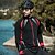 cheap Men&#039;s Jackets &amp; Gilets-SANTIC Men&#039;s Cycling Jacket Bike Jacket / Top Windproof, Fleece Lining, Thermal / Warm Solid Colored Spandex, Fleece Winter Black Advanced Mountain Cycling Semi-Form Fit Bike Wear Advanced Sewing
