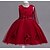 tanie Sukienki-Dziewczyny &#039; Bez rękawów Solidne kolory Grafika drukowana 3D Sukienki Aktywny Do kolan Poliester Sukienka Dzieci Codzienny Regularny Łuk