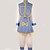 tanie Kostiumy anime-Zainspirowany przez Hunter X Hunter Kurapika Anime Kostiumy cosplay Japoński Garnitury cosplay Wzór Prosty Top Spodnie Pas Na Męskie Damskie / Więcej akcesoriów / Więcej akcesoriów