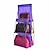 Недорогие Шкатулки для украшений и косметики-Двусторонняя складная подвесная сумочка с 6 карманами, сумка для хранения, различный аккуратный органайзер, вешалка для шкафа