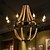 cheap Candle-Style Design-8-Light 85 cm Mini Style Creative Chandelier Metal Industrial Painted Finishes Retro 110-120V 220-240V