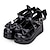 abordables Zapatos Lolita-Mujer Zapatos Dulce lolita Princesa Tacón Cuña Zapatos 5 cm Blanco Negro Rosado Cuero Sintético / Cuero de Poliuretano Disfraces de Halloween