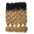 cheap Crochet Hair-Twist Braids Jumbo Dreadlocks / Faux Locs Curly Box Braids Gray Synthetic Hair 24 inch Braiding Hair 5 Pieces