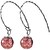 رخيصةأون Earrings-Women&#039;s Pink Crystal Hoop Earrings Classic Ladies Stylish Sweet S925 Sterling Silver Earrings Jewelry Pink For Birthday Date 1 Pair