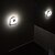billige LED-kabinettlys-YWXLIGHT® 1pc Wall Plug Nightlight Hvit AC- Drevet Verneutstyr / Lysstyring / Bedside 100-240 V