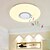 cheap Ceiling Lights-1-Light 40 cm Bluetooth Control Flush Mount Lights Plastic LED / Modern 200-240V / FCC