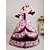 cheap Historical &amp; Vintage Costumes-Rococo Victorian 18th Century Dress Party Costume Masquerade Women&#039;s Lace Satin Costume Purple Vintage Cosplay Party Prom Long Sleeve Floor Length Long Length / Hat