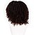Недорогие Высококачественные парики-коричневые парики для женщин синтетические удлинители афро кудрявые надувные локоны асимметричные с челкой парик короткие натуральные черные черные / коричневые синтетические волосы 14-дюймовые