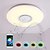 cheap Ceiling Lights-1-Light 40 cm Bluetooth Control Flush Mount Lights Plastic LED / Modern 200-240V / FCC